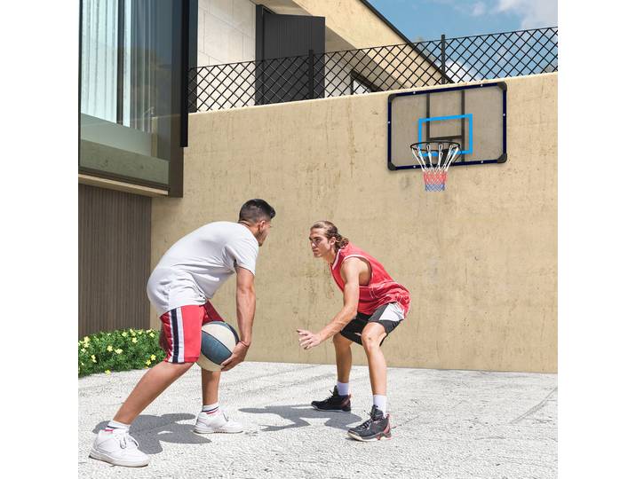 SPORTNOW Panier Basketball Mural Extérieur 113x73cm