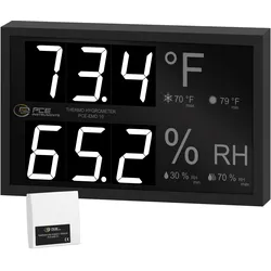 PCE Instruments PCE-EMD 10 Einbau-Messinstrument 0 bis 99.9 % rF, Messtechnik, Weiss