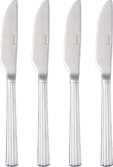 Aida Groovy Knive 4 Stk