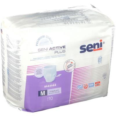Seni Active Inkontinenzpants plus M 10 St Windeln