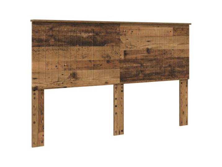 Makastle Kopfteil Altholz-Optik Holzwerkstoff 163x100 cm Rechteckige Form