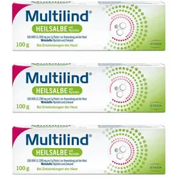 Multilind Heilsalbe Dreierpack 3X100 g Paste