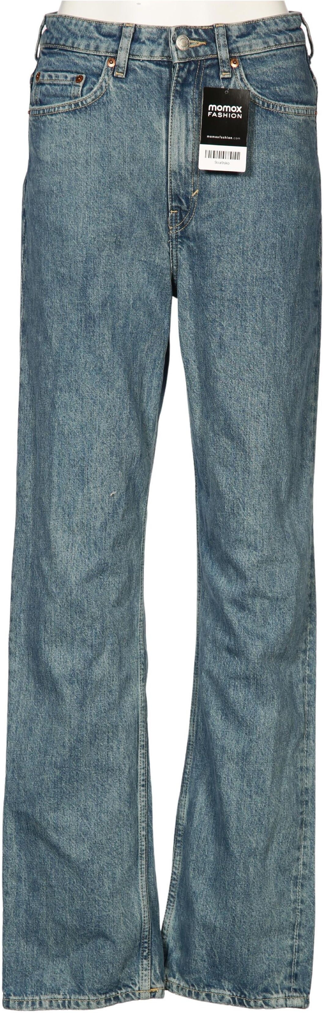 Weekday Damen Jeans, Blau, Gr. W27, Baumwolle - Second Hand