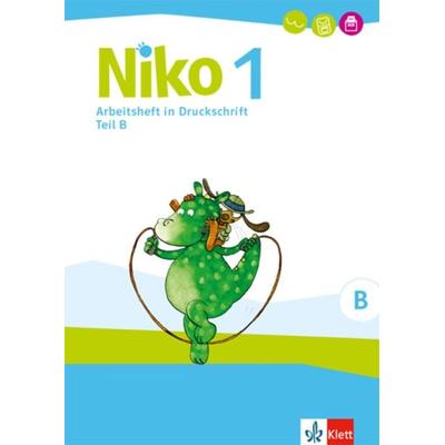 Niko 1. Paket: Arbeitsheft in Druckschrift, Druckschriftlehrgang Klasse 1, Sonstige von , Klett Schulbuchverlag