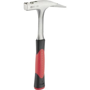 Picard Latthammer Nr. 590, 0059000, mit Magnet, 600g Kopfgewicht, mit Vollstahlstiel, glatte Bahn