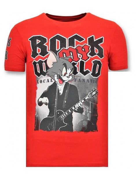 Local Fanatic T-shirt rock my world cat