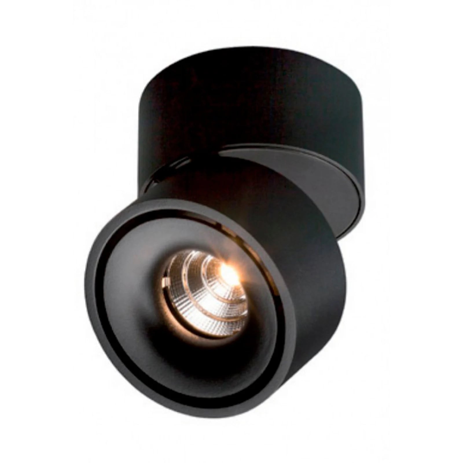 Antidark Easy W100 LED Opbouwspot 2700K Black - Aluminium