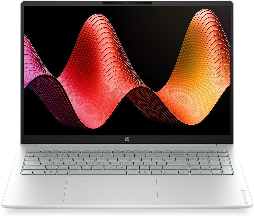 Notebook HP OmniBook 3 16-bu0010nlx con Intel Core 3 e display 2K