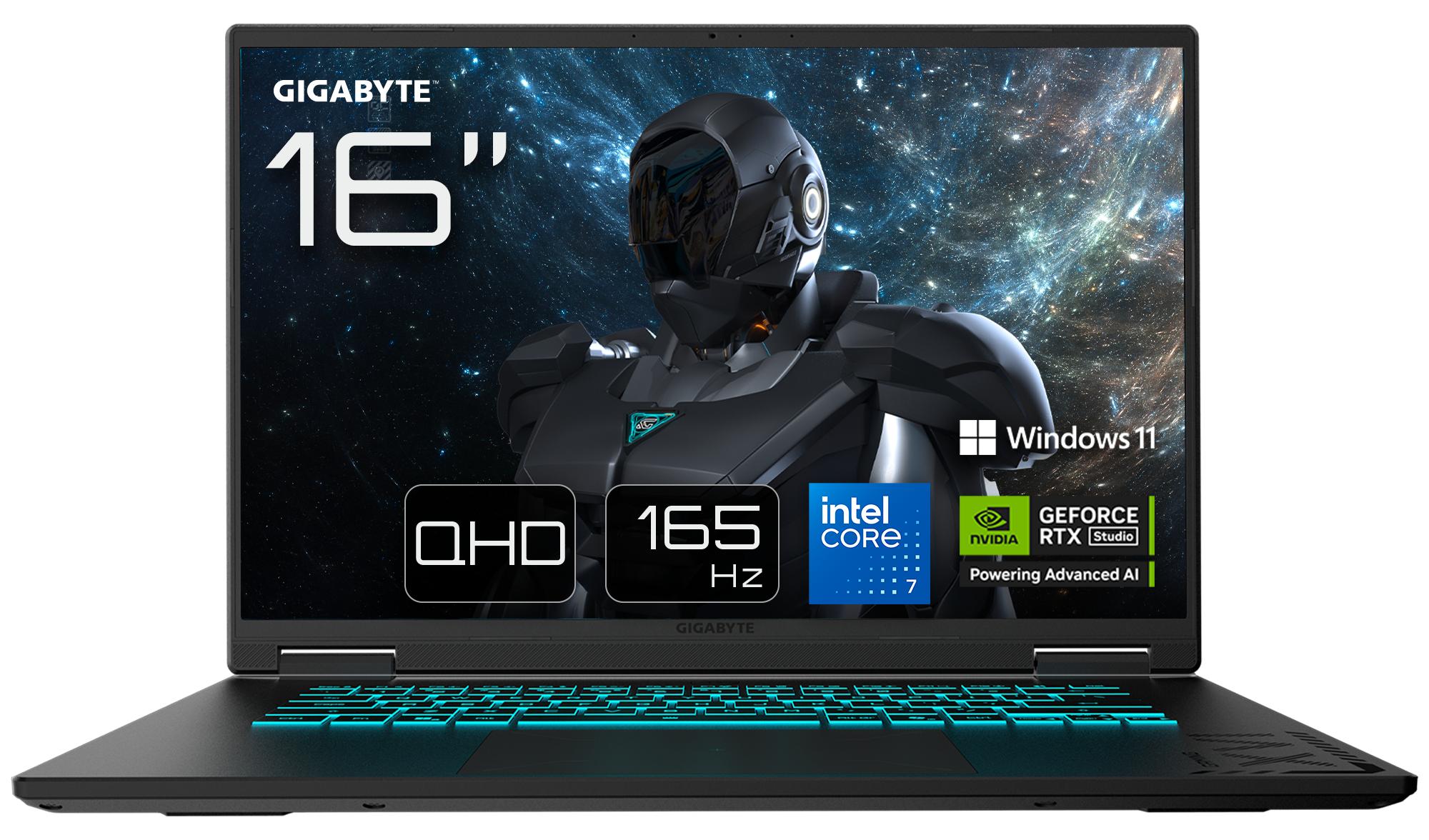 Gigabyte Gaming A16 PRO DYHG5DECC4SH, Intel Core i7-Prozessor, 5,6 GHz