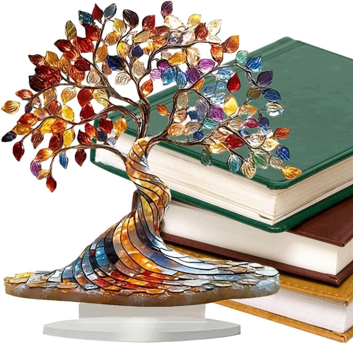 Acryl decoratief figuur voor op tafel met basis, Breedte: 15 cm