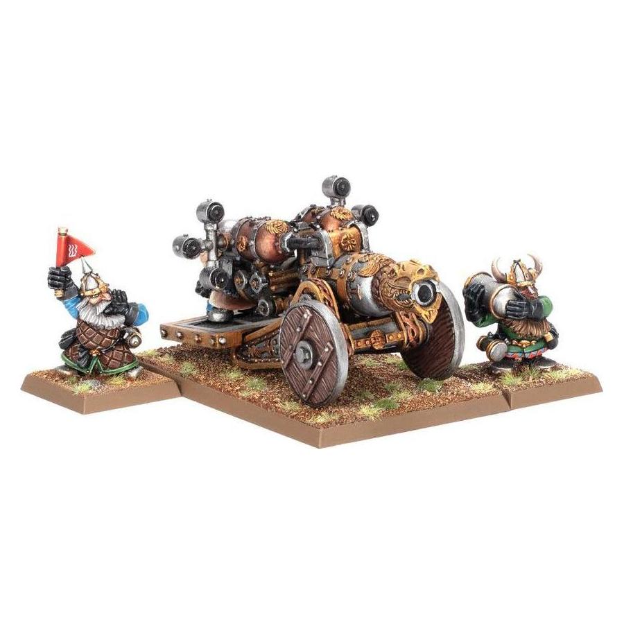 Games Workshop Warhammer ToW - Dwarfen Mountain Holds Canon à Flammes (Metall) (99112705003)