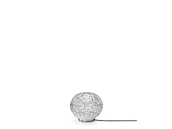 Kartell Mini Planet\, Lampe de Table à Alimentation directe\, Cristal\, Ø 16 cm