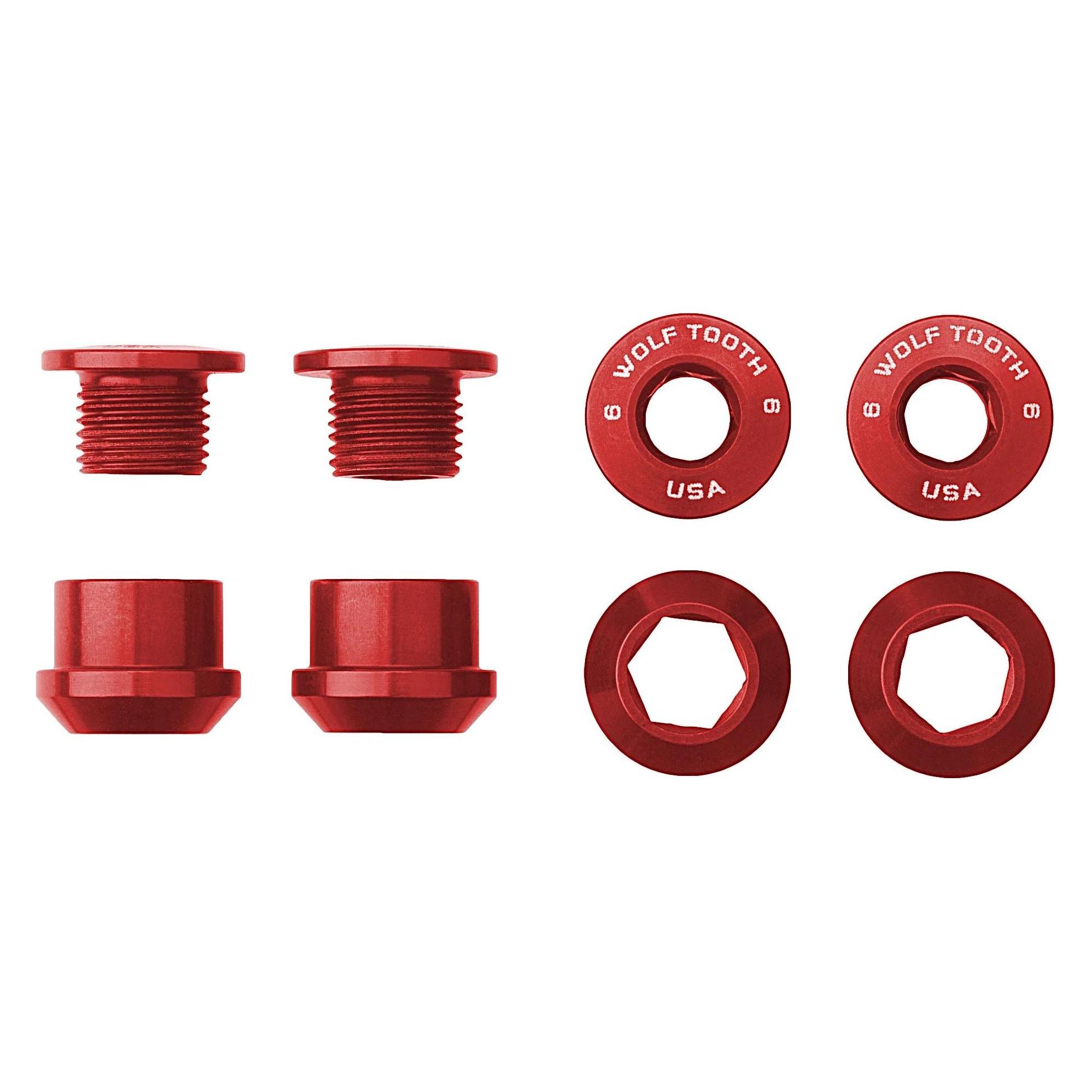 Wolf Tooth Kettenblattschrauben-Set 4-Arm 6 mm (39757239)