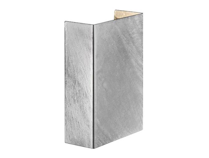 Nordlux Wandleuchte Fold, Zinkfarben, Metall, 14.9x5x10.6 cm, Lampen & Leuchten, Innenbeleuchtung, Spots & Strahler, Wandstrahler