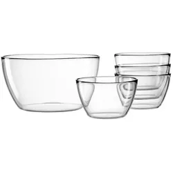 Ritzenhoff & Breker Schale Lisa 5tlg. Glas Transparent Klar