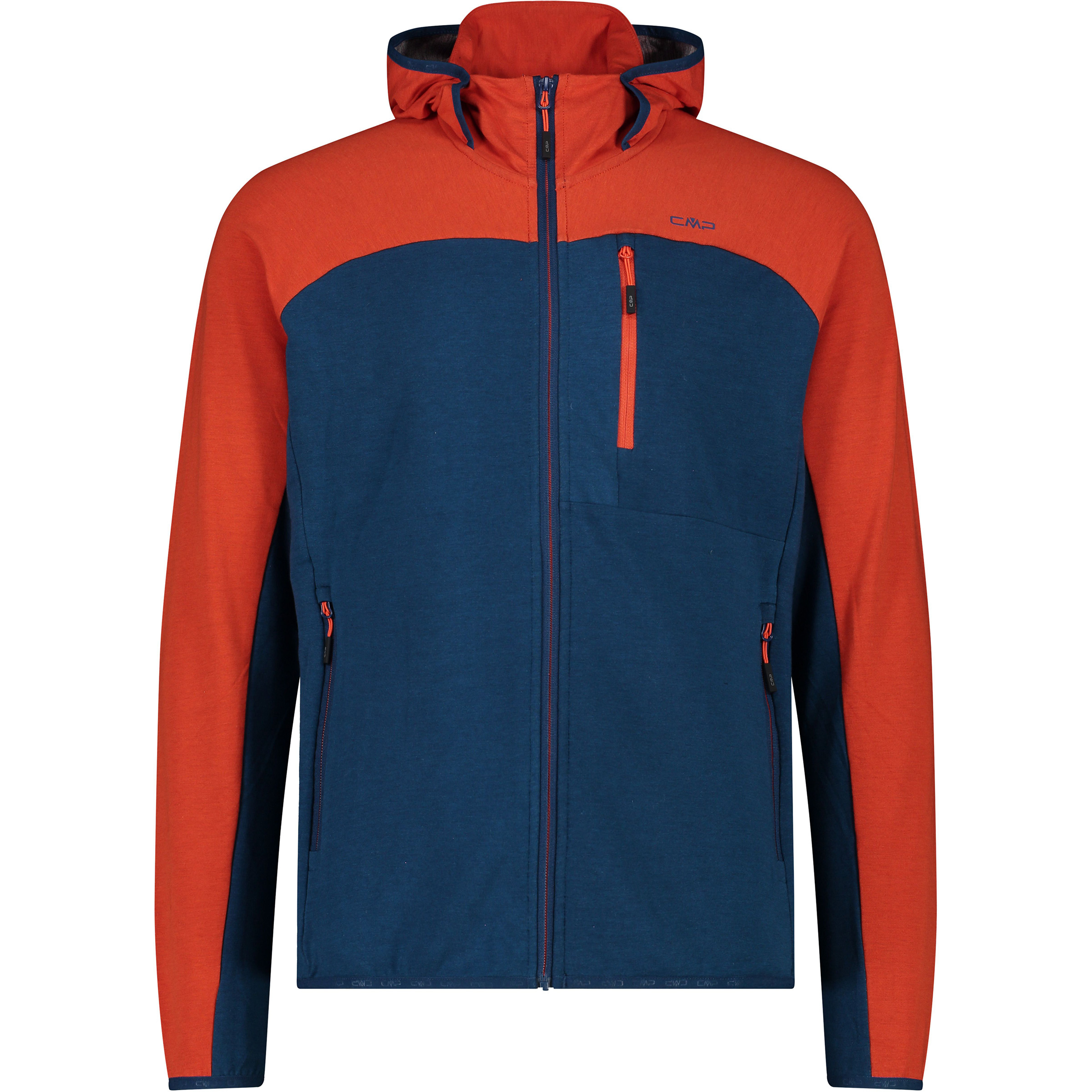 CMP Herren Fleecejacke blau Größe 4XL Trekking Elastisch