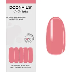 DOONAILS UV Gel Strips Lazy Flamingo - pink