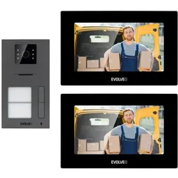 Evolveo, Klingel + Türsprechanlage, DoorPhone AP2-2 (Kabelgebunden)