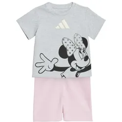 adidas Disney Minnie Mouse T-Shirt Set Baby - lgreyh/owhite - 68