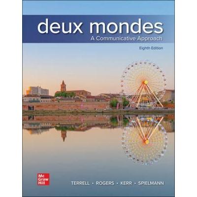 Wblm for Deux Mondes Cahier D Exercices, Taschenbuch von Tracy D Terrell, McGraw Hill LLC, 978-1-260-39307-1