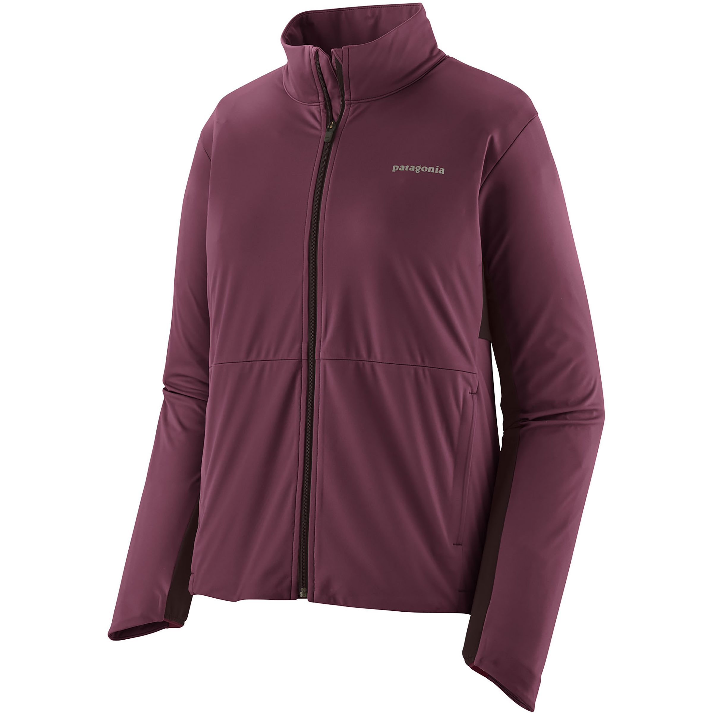 Patagonia Wind Shield Damen Softshelljacke lila Größe XS Langlauf Skating | Langlauf Klassik | Trailrunning | Laufen Elastisch Wasserabweisend