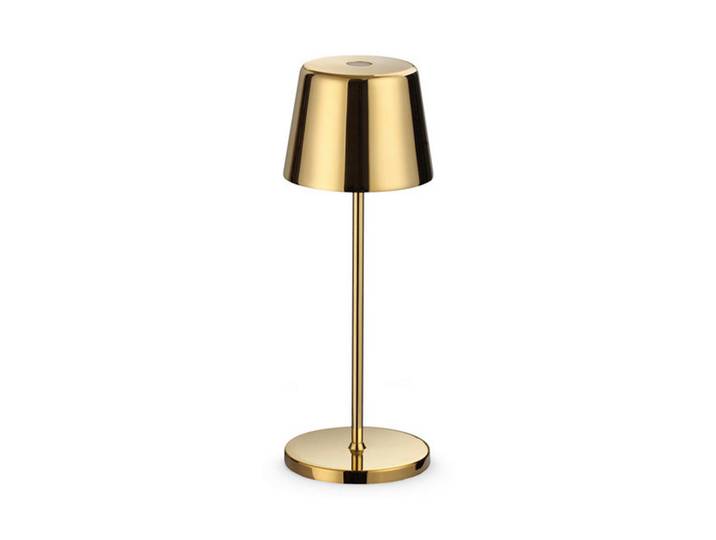 Aussenleuchte Ideal lux Cute Tl Oro, Goldfarben, Metall, 20.8 cm, Lampen & Leuchten, Außenbeleuchtung, Außenleuchten