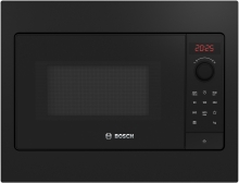 Bosch BFL523MB4 Einbau Mikrowelle 800W Schwarz AutoPilot7 LED Elektronikuhr QuickStart für Oberschrank
