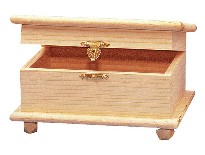 Rayher Holz-Schatulle Kiefer 19 × 14 × 11 cm