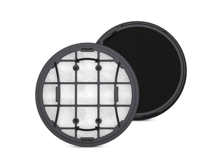 PHILIPS Ersatzfilter XV1681/01 Philips Cordless VC 7000 & 8000 Series , schwarz-weiss (schwarz, weiß), Filterkartuschen, alle 6 Monate austauschbar, Ersatzfilter