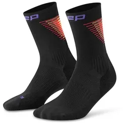Cep Damen Core Run Edt. Halo Mid Cut Socks rot