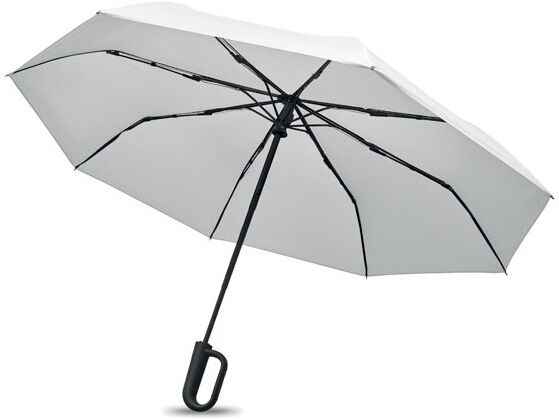 UMKRAB Parapluie tempête 21 pouces blanc