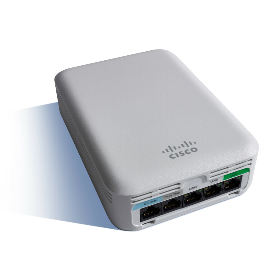 Cisco Aironet 1810W, 2,4 GHz, 5 GHz, 1000 Mbit/s, 802.1x RADIUS, AES, EAP, EAP-FAST, EAP-PEAP, EAP-SIM, EAP-TLS, EAP-TTLS, MSCHAPv2, WPA, WPA2, 10,100,1000 Mbit/s