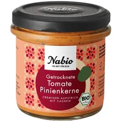 Cashew Creme Aufstrich - getrocknete Tomate Pinienkerne 135g