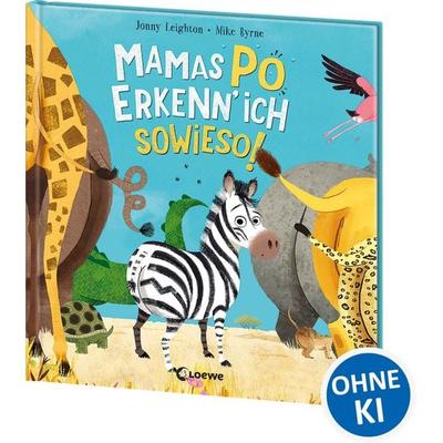 Mamas Po erkenn' ich sowieso!, Gebundene Ausgabe von Jonny Leighton, Loewe, 978-3-7432-1857-4