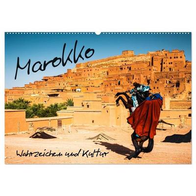 Marokko – Wahrzeichen und Kultur (Wandkalender 2027 DIN A2 quer), CALVENDO Monatskalender