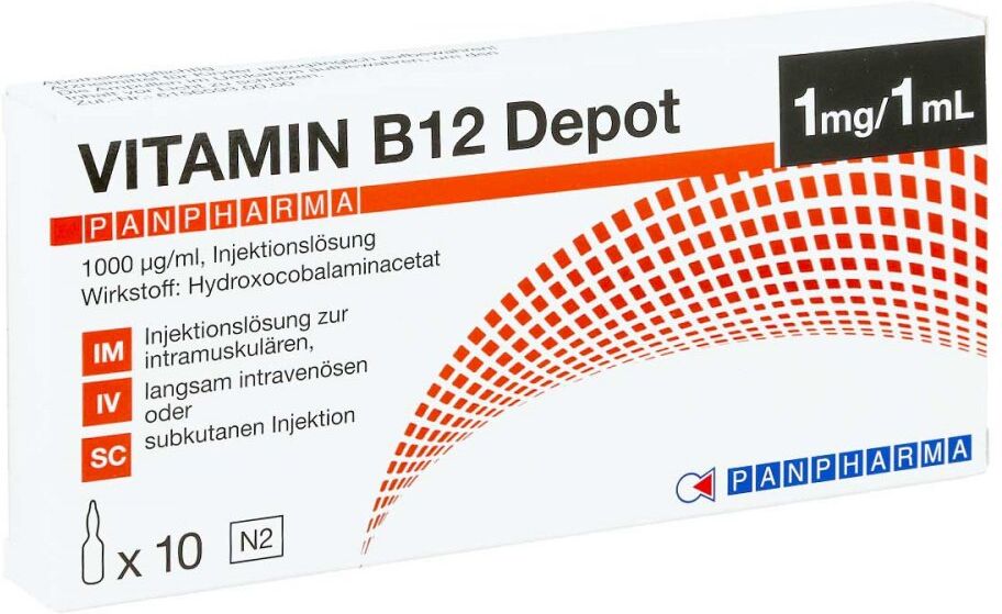 Vitamin B12 Depot Panpharma 1000 [my]g/ml iniecto -lsg