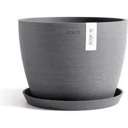 Ecopots, Blumentopf, Stockholm 31 Weissgrau (31 x 23.50 cm)