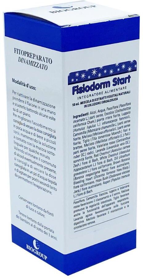 BIOGROUP SpA SOCIETA' BENEFIT FISIODORM START GTT 50ML