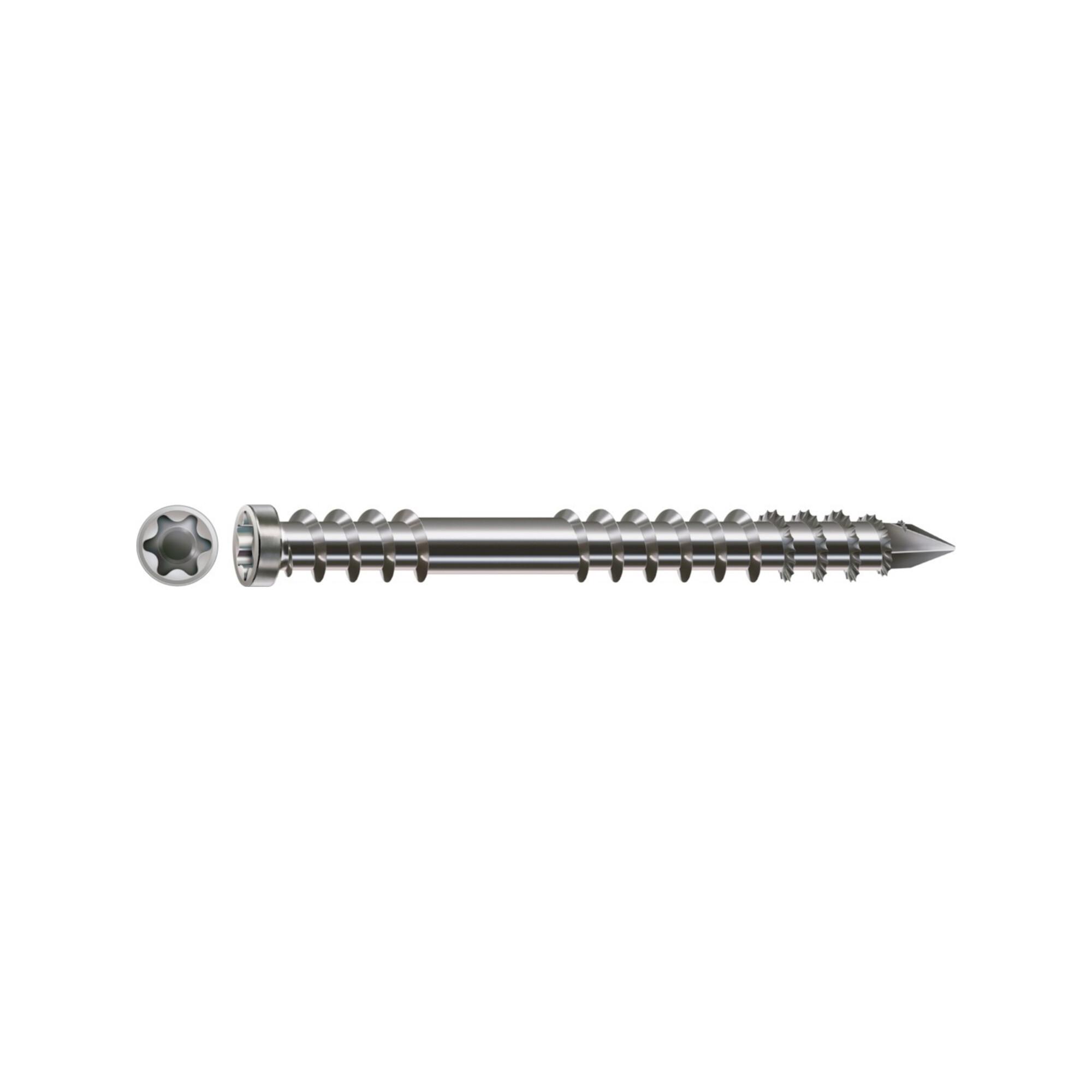 SPAX Terrassen Zylinderkopf T-STAR CUT Fixierg A4 6,0 x 50 (0538000600503)