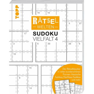 Rätselwelten – Sudoku Vielfalt 4 | Der Rätselklassiker in vielen wunderschönen Formen: klassische Sudokus, Hochhaus-Sudokus und mehr, Taschenbuch von
