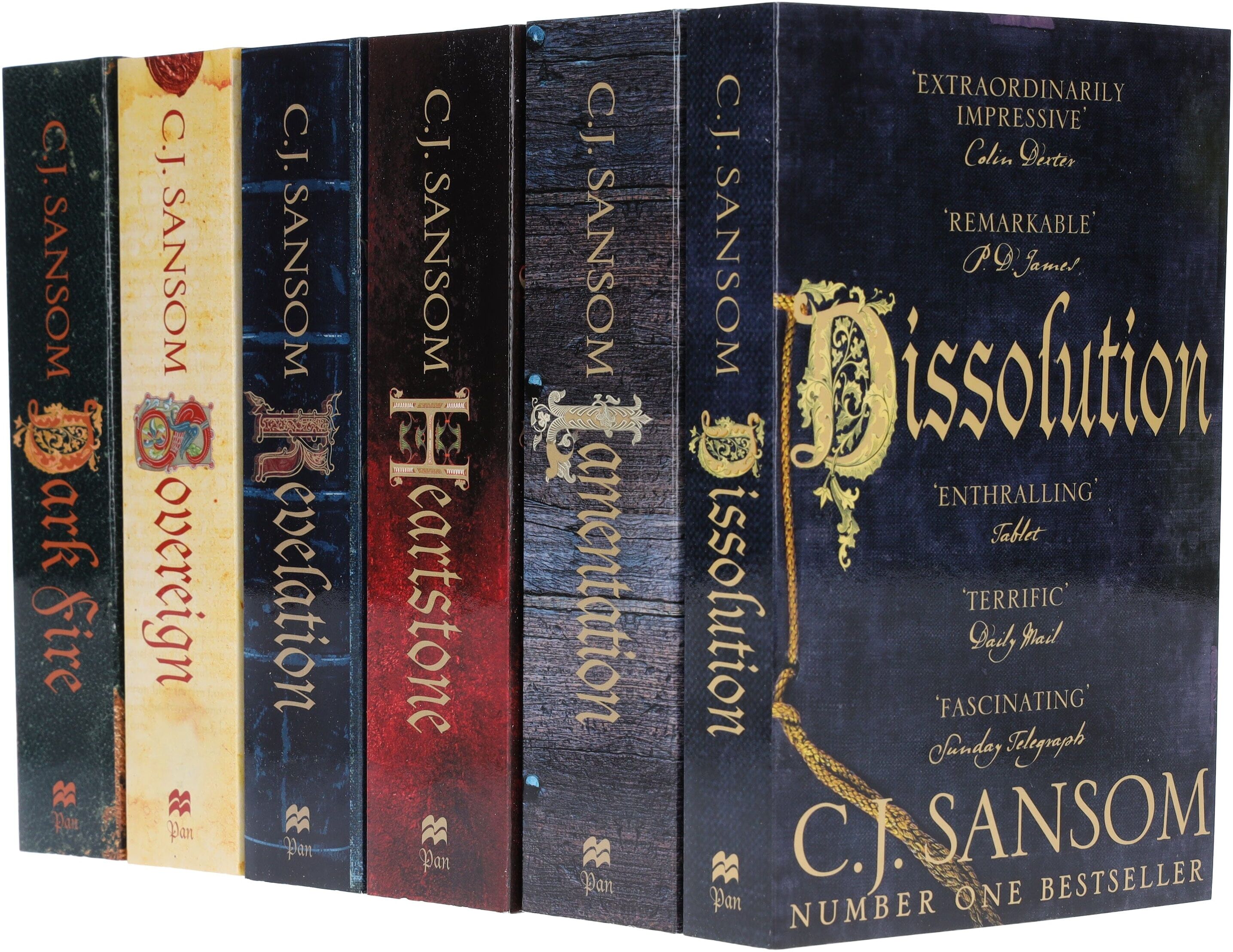 Shardlake Series By C J Sansom 6 Books Collection Set - Fiction - Paperback Pan Macmillan