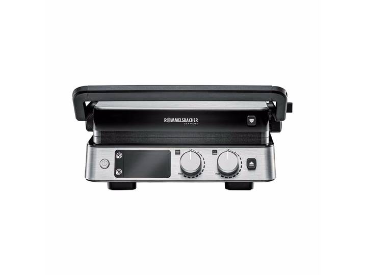 Rommelsbacher KG 2025 Kontaktgrill – schwarz / silber
