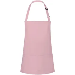 Karlowsky, Kochschürze, Kurze Latzschürze Basic mit Schnalle und Tasche (One Size)