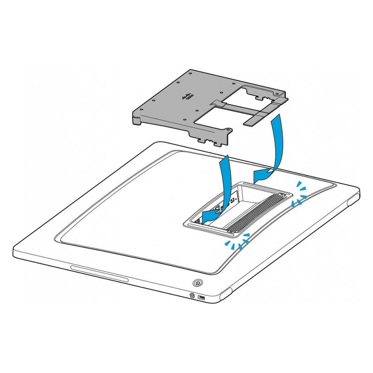 Cisco VESA Adapter and Wall Mount Kit for Desk Pro (CS-DESKPRO-VESA=)
