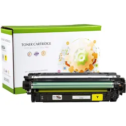 Control, Toner, STATIC Toner cartridge compatible with CF032A remanufactured (Y)