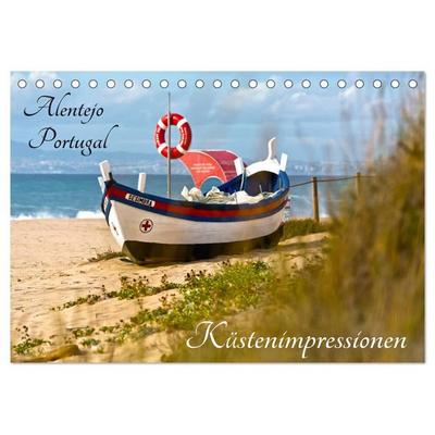 Alentejo Portugal - Küstenimpressionen (Tischkalender 2026 DIN A5 quer), CALVENDO Monatskalender