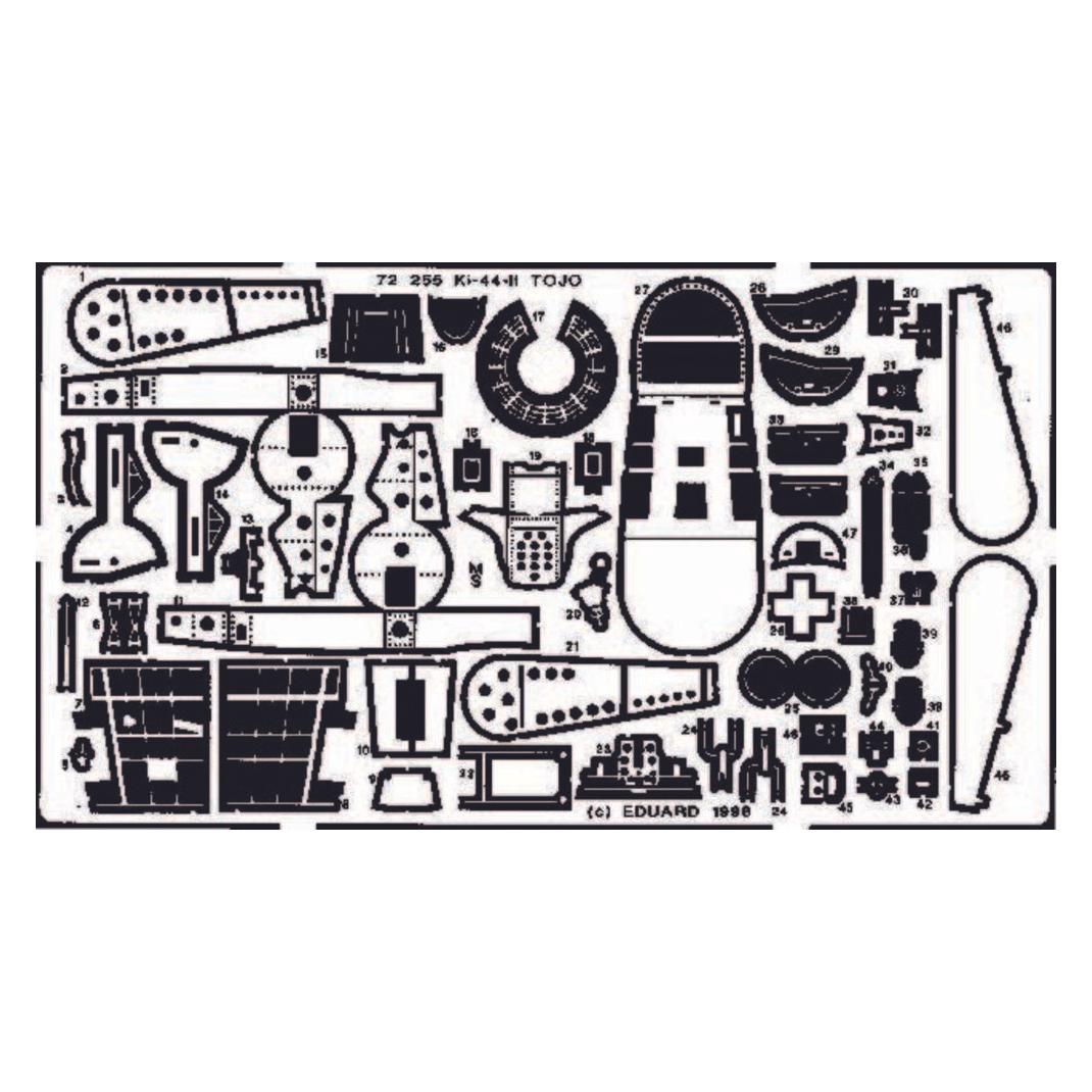 Eduard Ki-44-II Tojo (72255)