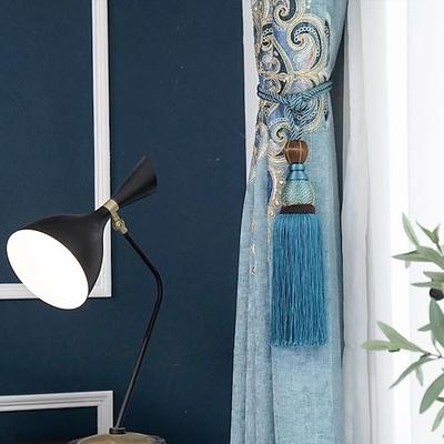 2 Stück Seil Vorhang Quaste Raffhalter Vorhang Fransen Raffhalter Holdbacks Fenster Vorhänge Vorhang Zubehör Seil Zimmer Zubehör