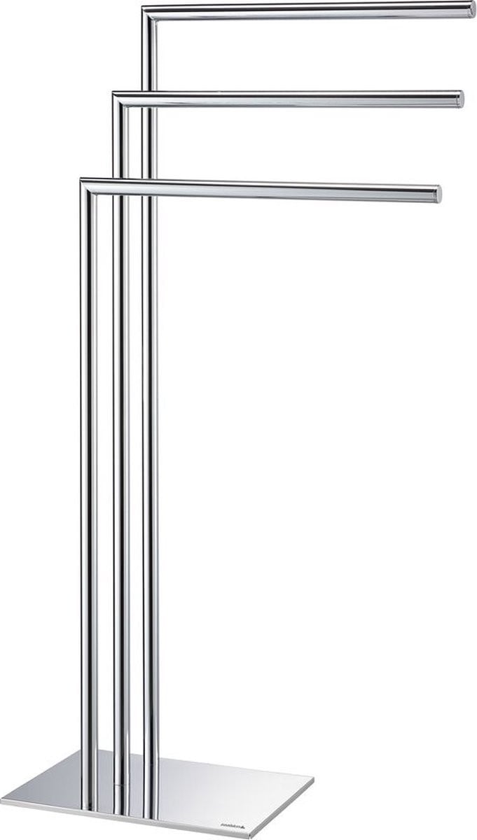 Sealskin Tube Handdoekrek 3-armig vrijstaand - Chroom
