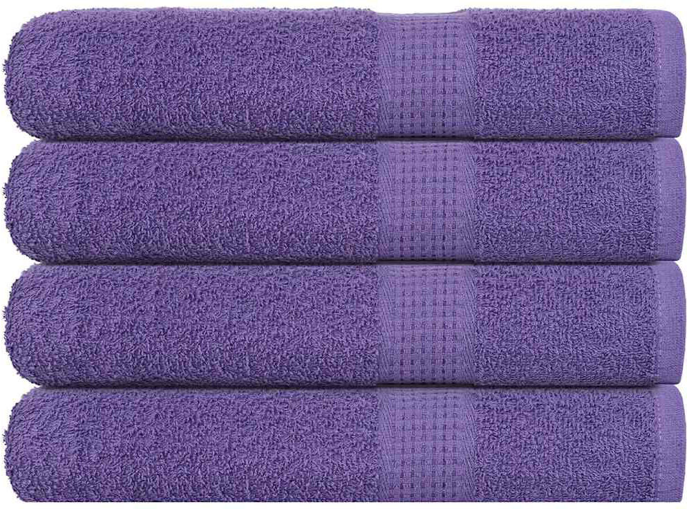 17 Stories Sawiki 100% Cotton Bath Towels Purple Bath Towel
